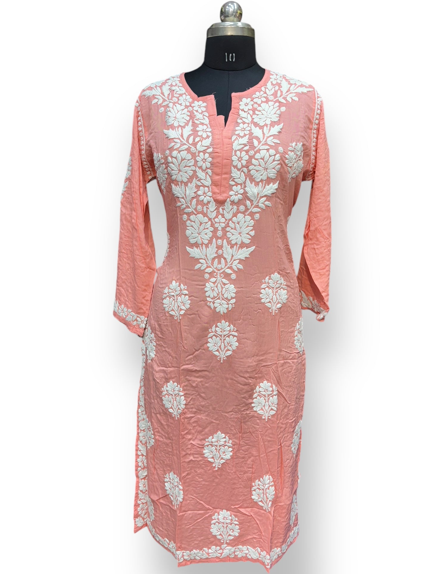 Premium Modal 46 Size Kurtis With 3D Embroidery