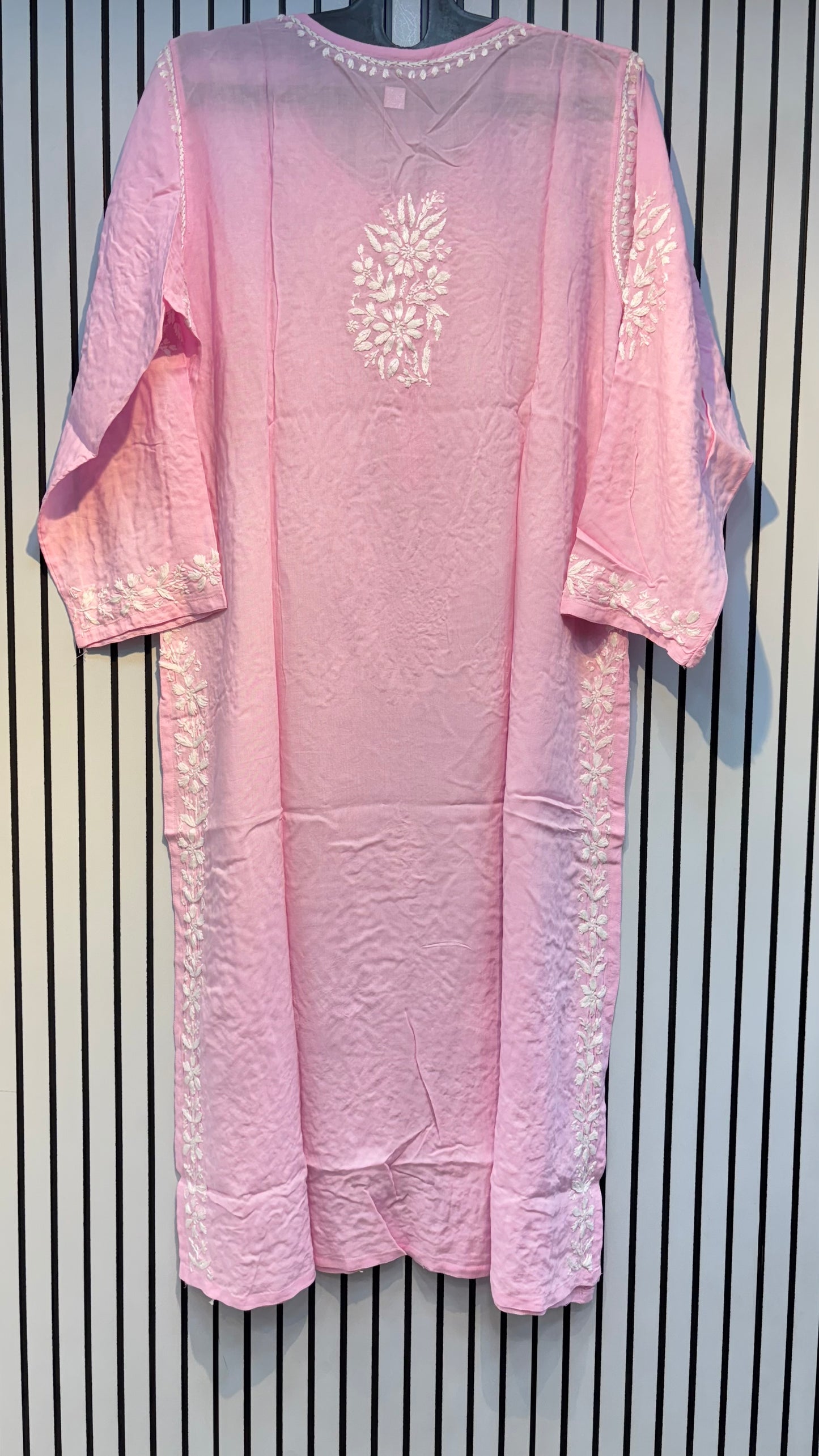 Pure Modal 42 Size Kurtis with Resham thread & 3d Embroidery🪡