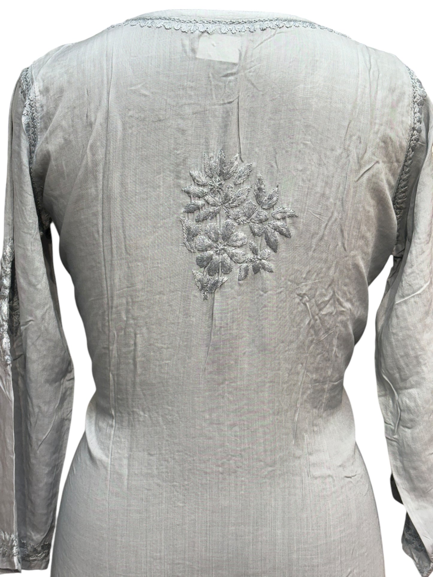 Modal Chikankari Kurti with Delicate Resham Embroidery