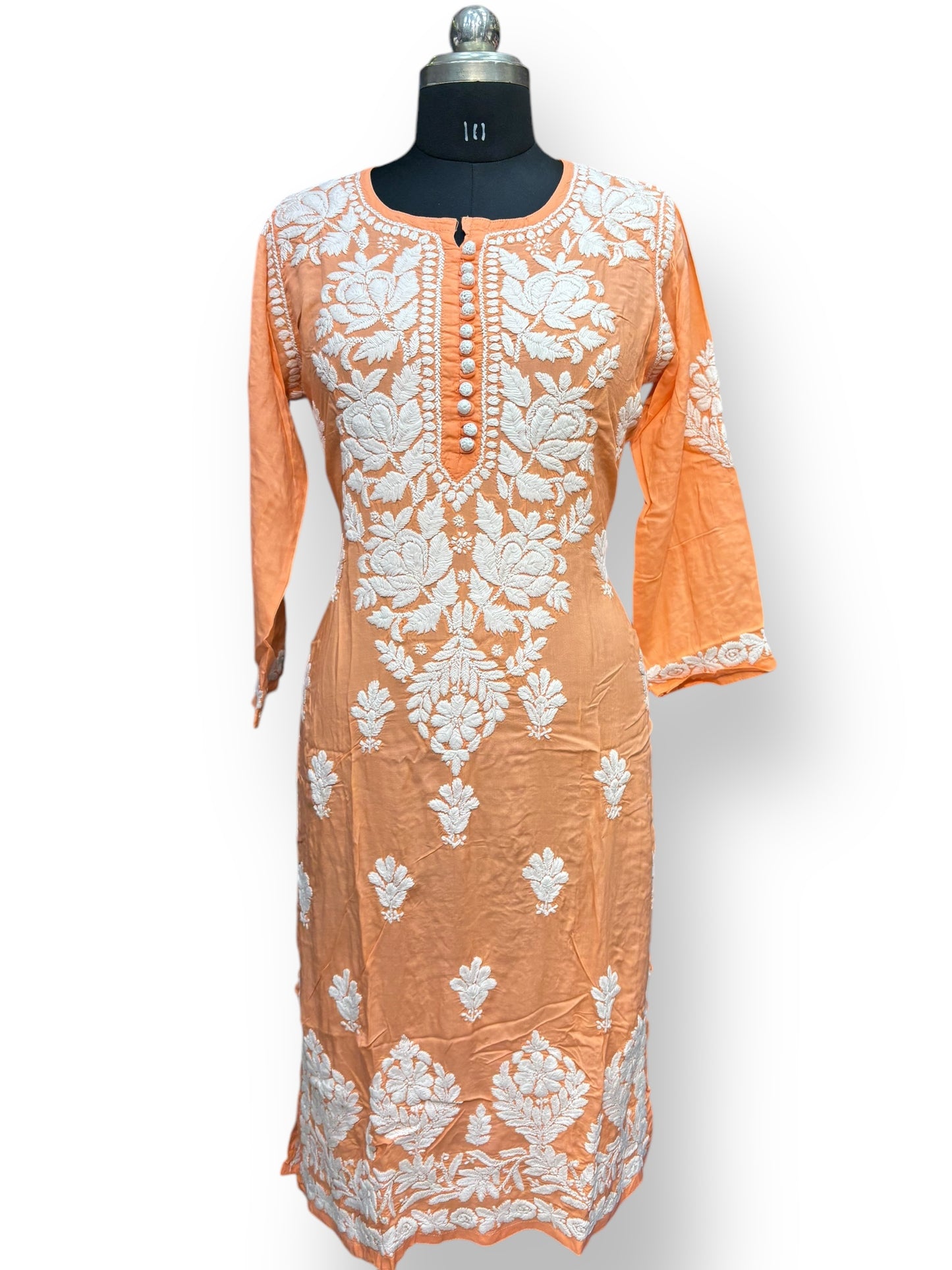 Premium Modal 46 Size Kurtis With 3D Embroidery