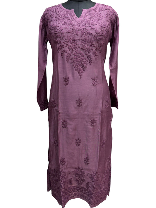 Stunning Muslin Kurti with Self-Thread 3D Embroidery – Elevate Your Ethnic Wardrobe