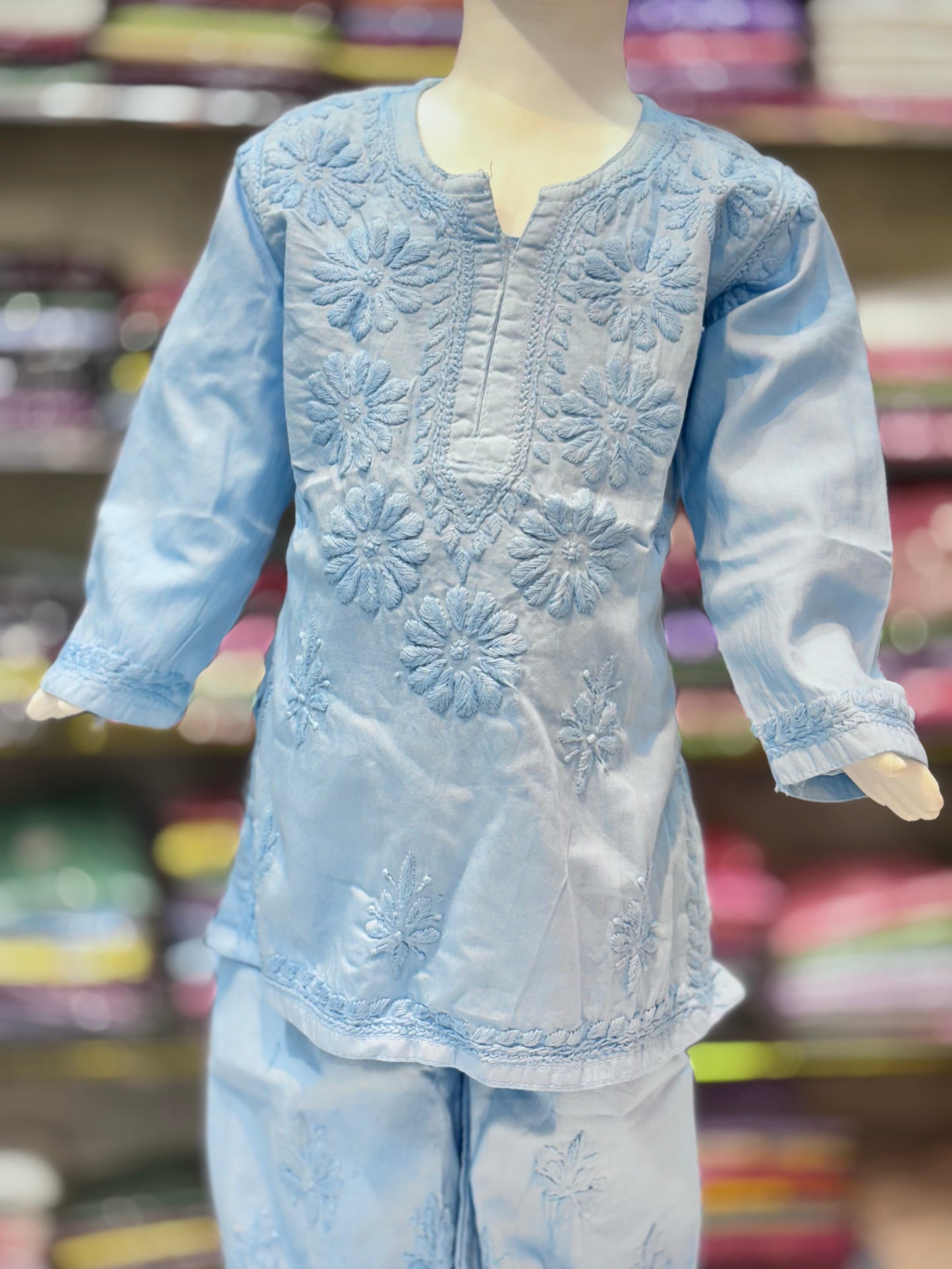 Breathable Cotton-Satin Cord Set: Perfect Blend of Tradition and Modern Comfort