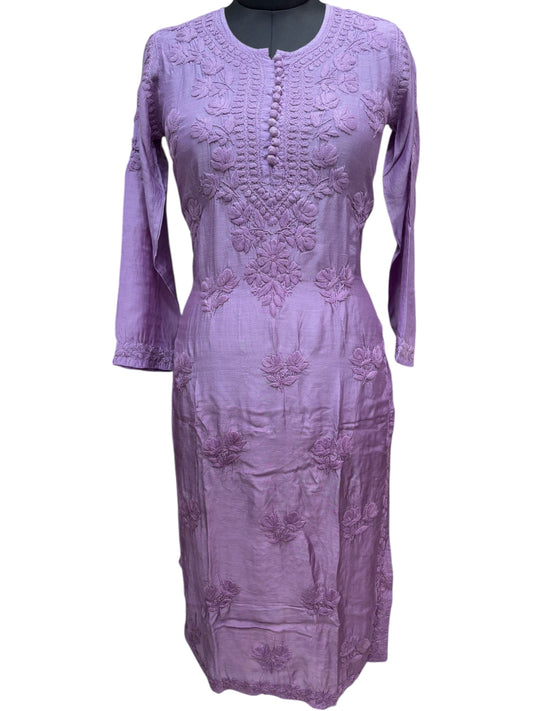 Stunning Muslin Kurti with Self-Thread 3D Embroidery – Elevate Your Ethnic Wardrobe