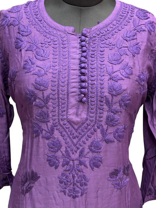 Stunning Muslin Kurti with Self-Thread 3D Embroidery – Elevate Your Ethnic Wardrobe