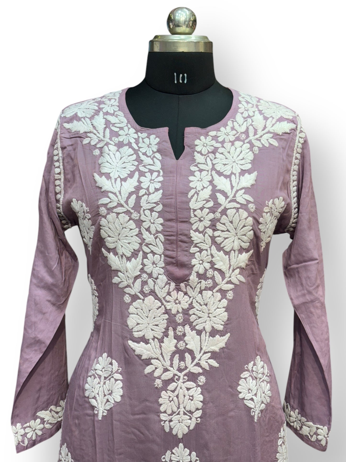 Premium Modal 42 Size Kurtis With 3D Embroidery