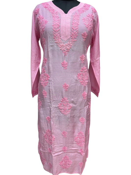 Stunning Muslin Kurti with Self-Thread 3D Embroidery – Elevate Your Ethnic Wardrobe