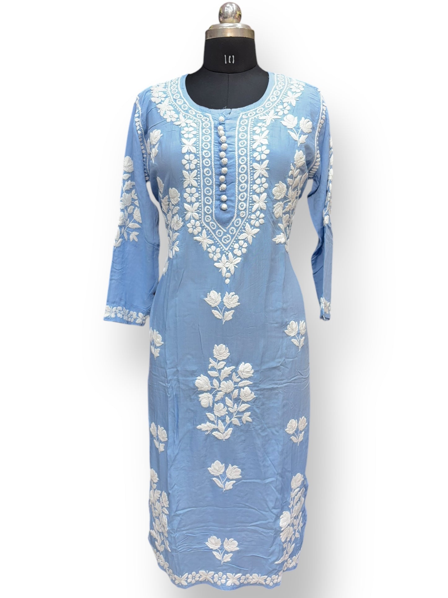 Premium Modal 42 Size Kurtis With 3D Embroidery