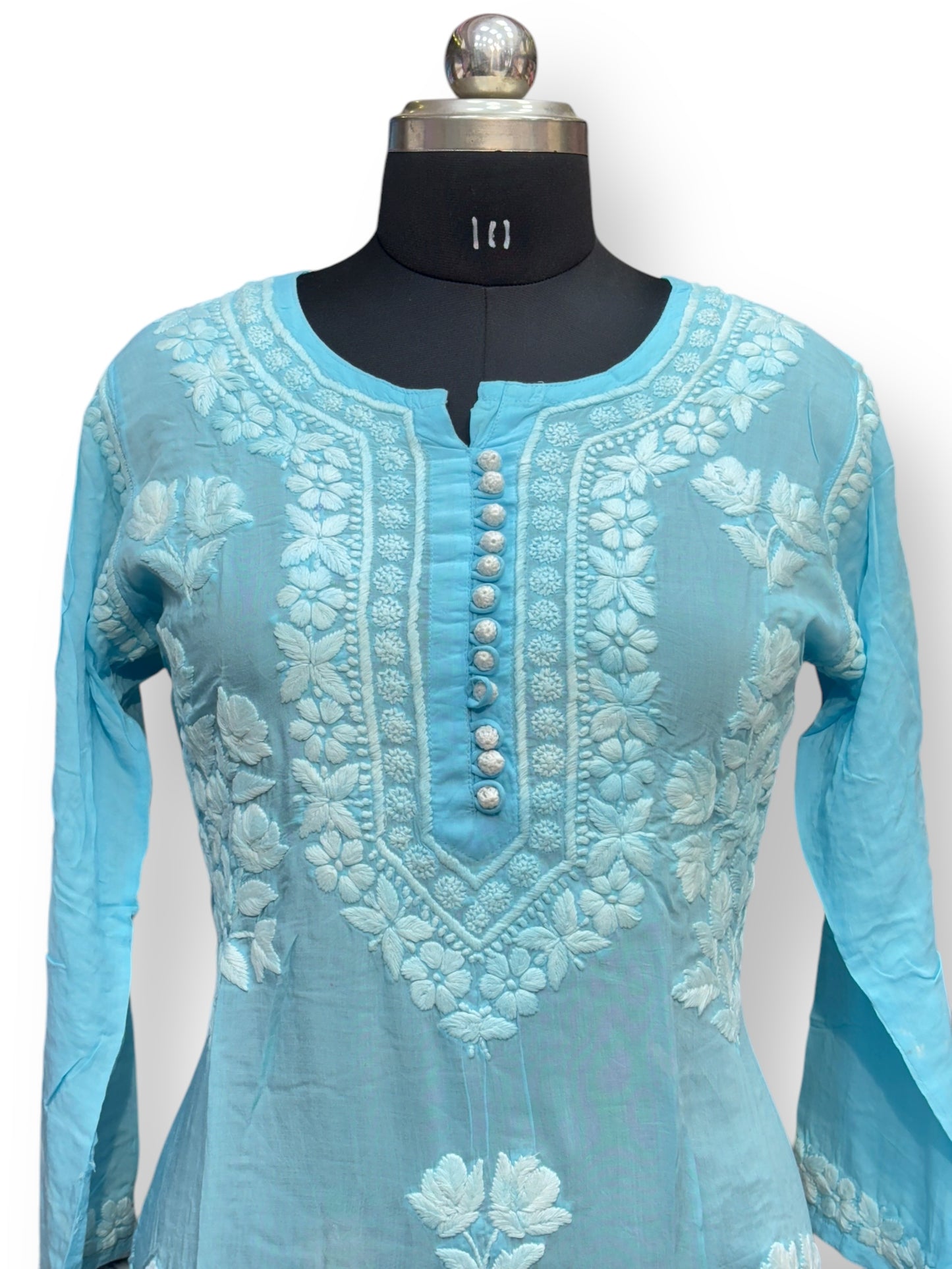 Premium Modal 42 Size Kurtis With 3D Embroidery