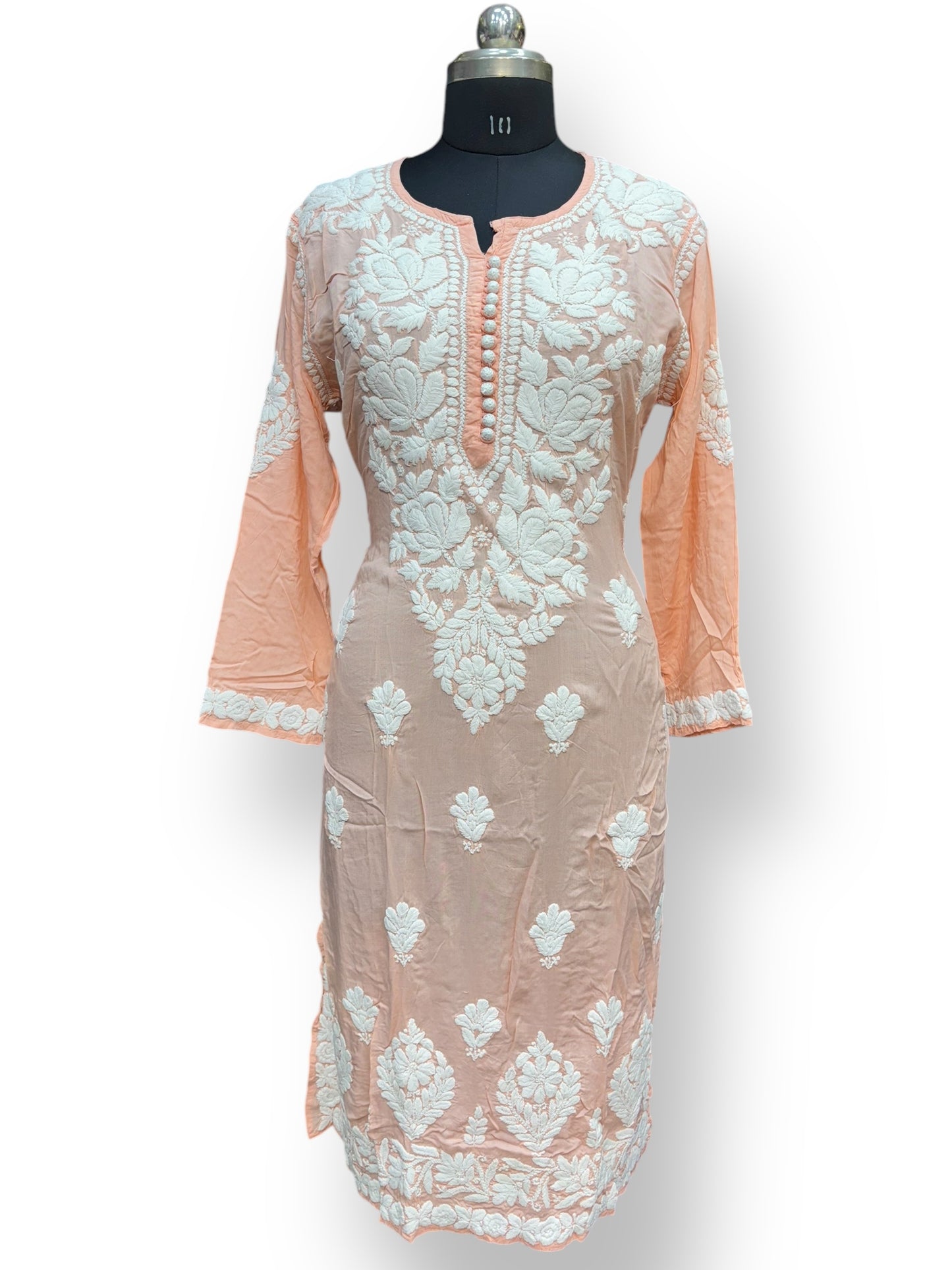 Premium Modal 42 Size Kurtis With 3D Embroidery