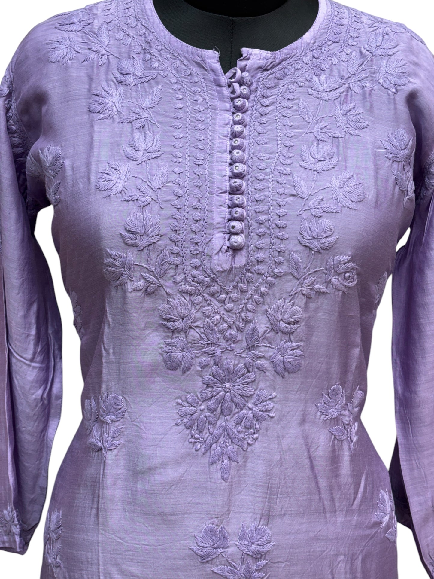 Stunning Muslin Kurti with Self-Thread 3D Embroidery – Elevate Your Ethnic Wardrobe