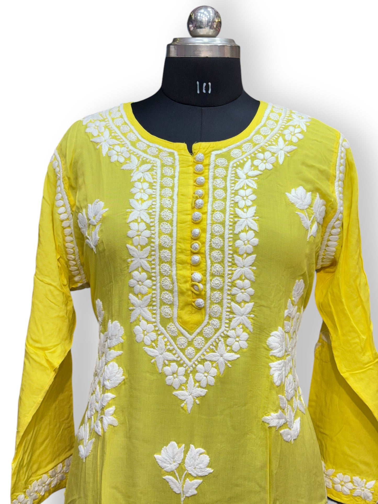 Premium Modal 46 Size Kurtis With 3D Embroidery