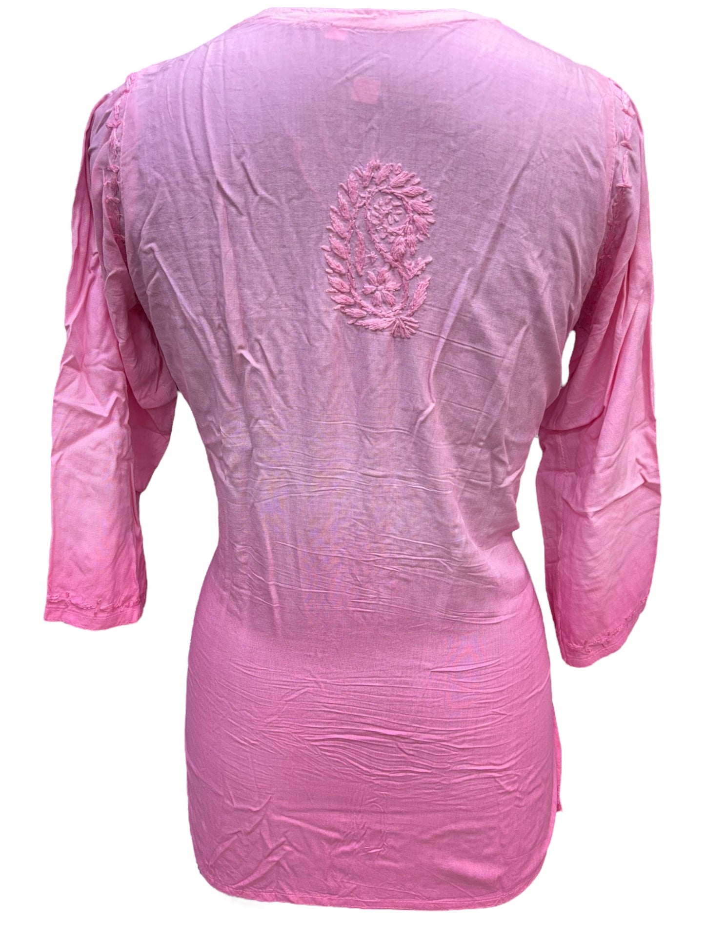 Soft Modal Short Ombre Kurti with Resham Thread - Perfect blend of comfort and style
