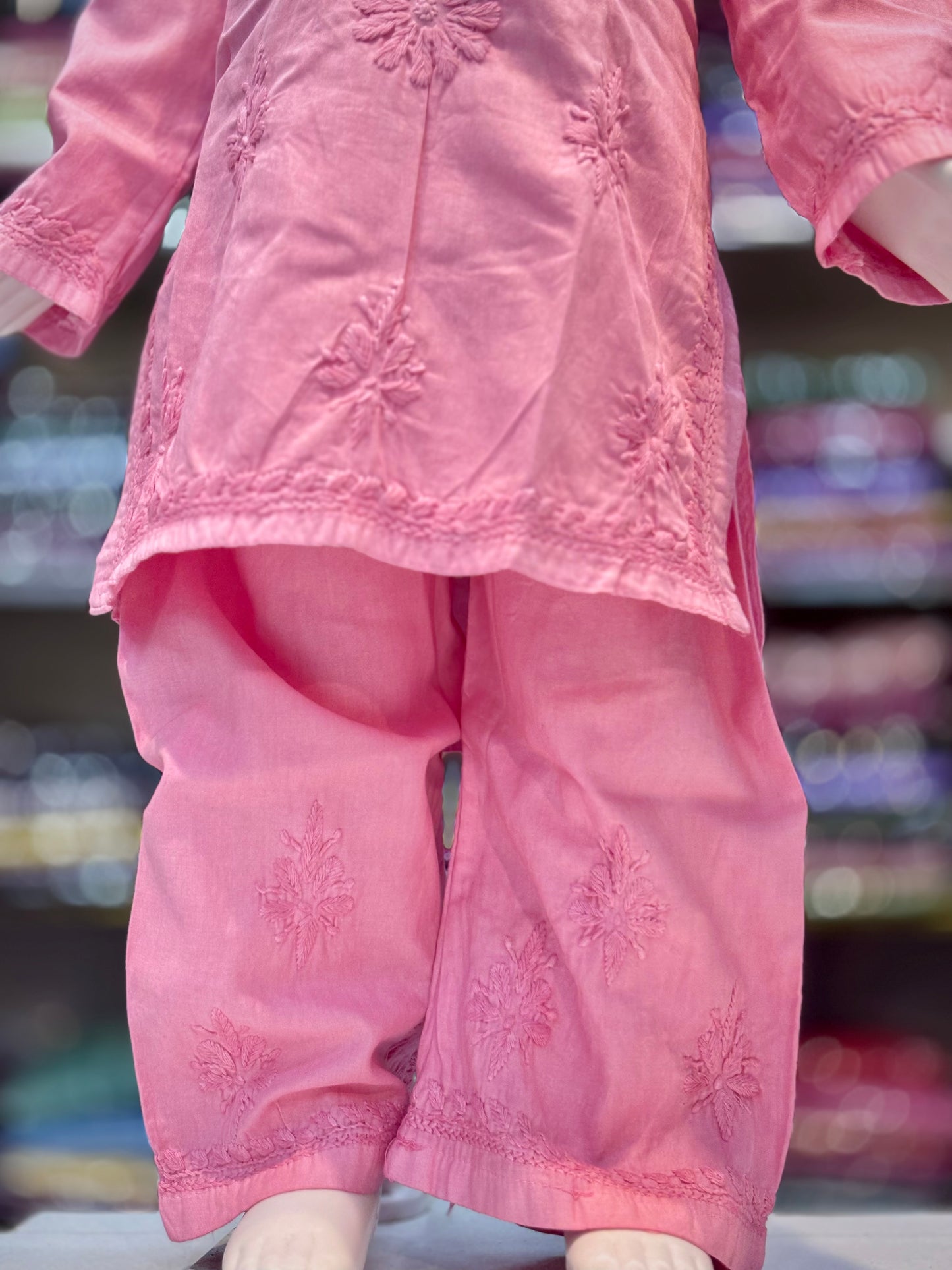Breathable Cotton-Satin Cord Set: Perfect Blend of Tradition and Modern Comfort