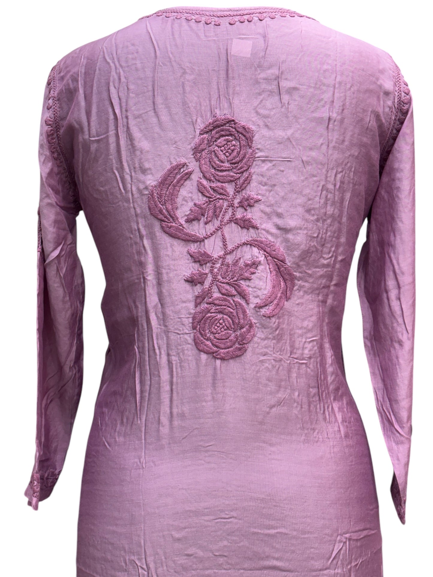 Stunning Muslin Kurti with Self-Thread 3D Embroidery – Elevate Your Ethnic Wardrobe
