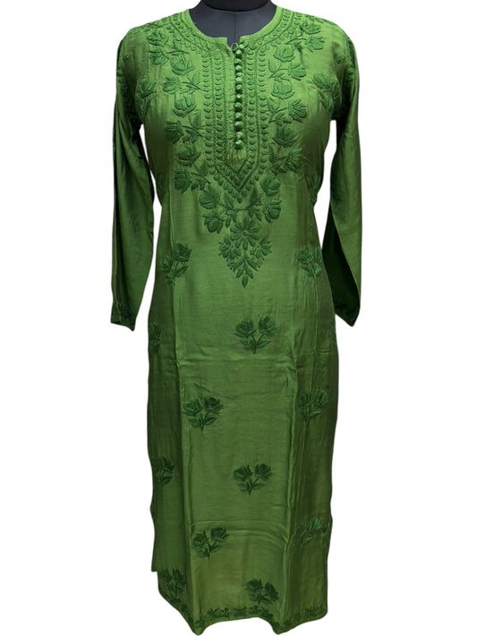 Stunning Muslin Kurti with Self-Thread 3D Embroidery – Elevate Your Ethnic Wardrobe