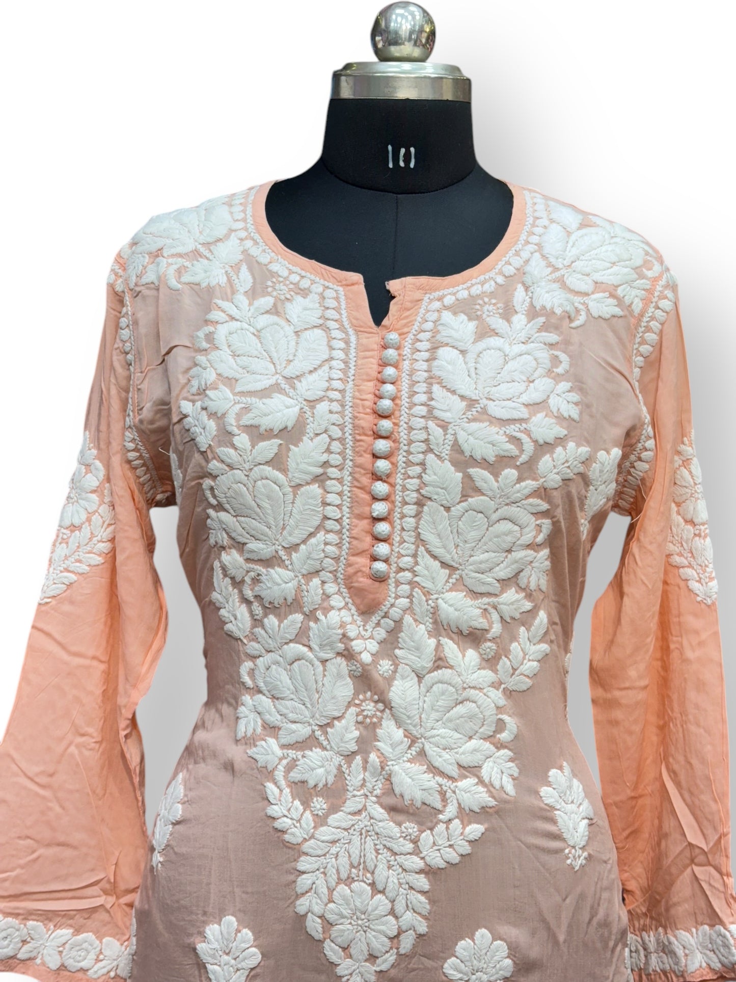 Premium Modal 42 Size Kurtis With 3D Embroidery