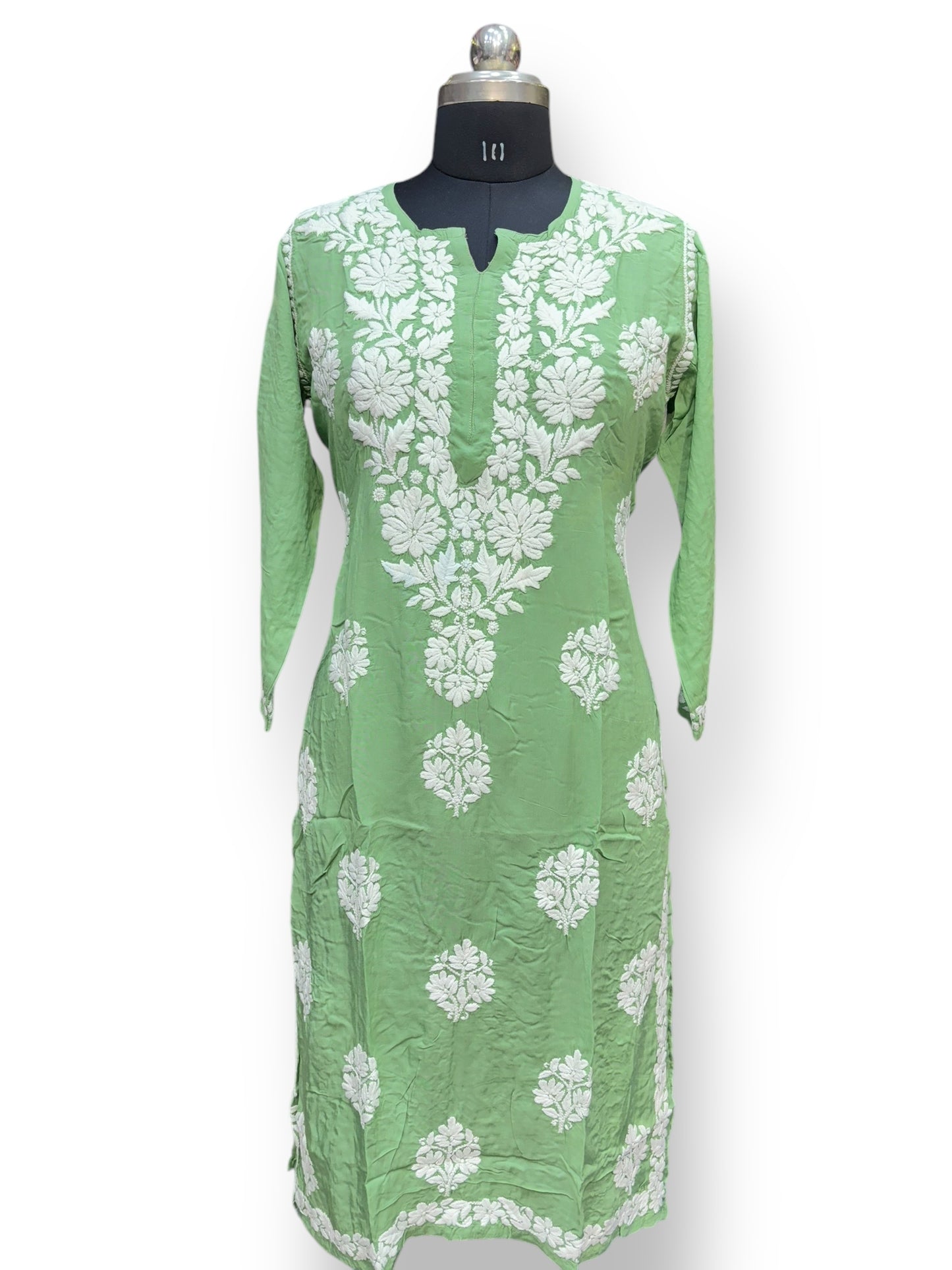 Premium Modal 42 Size Kurtis With 3D Embroidery