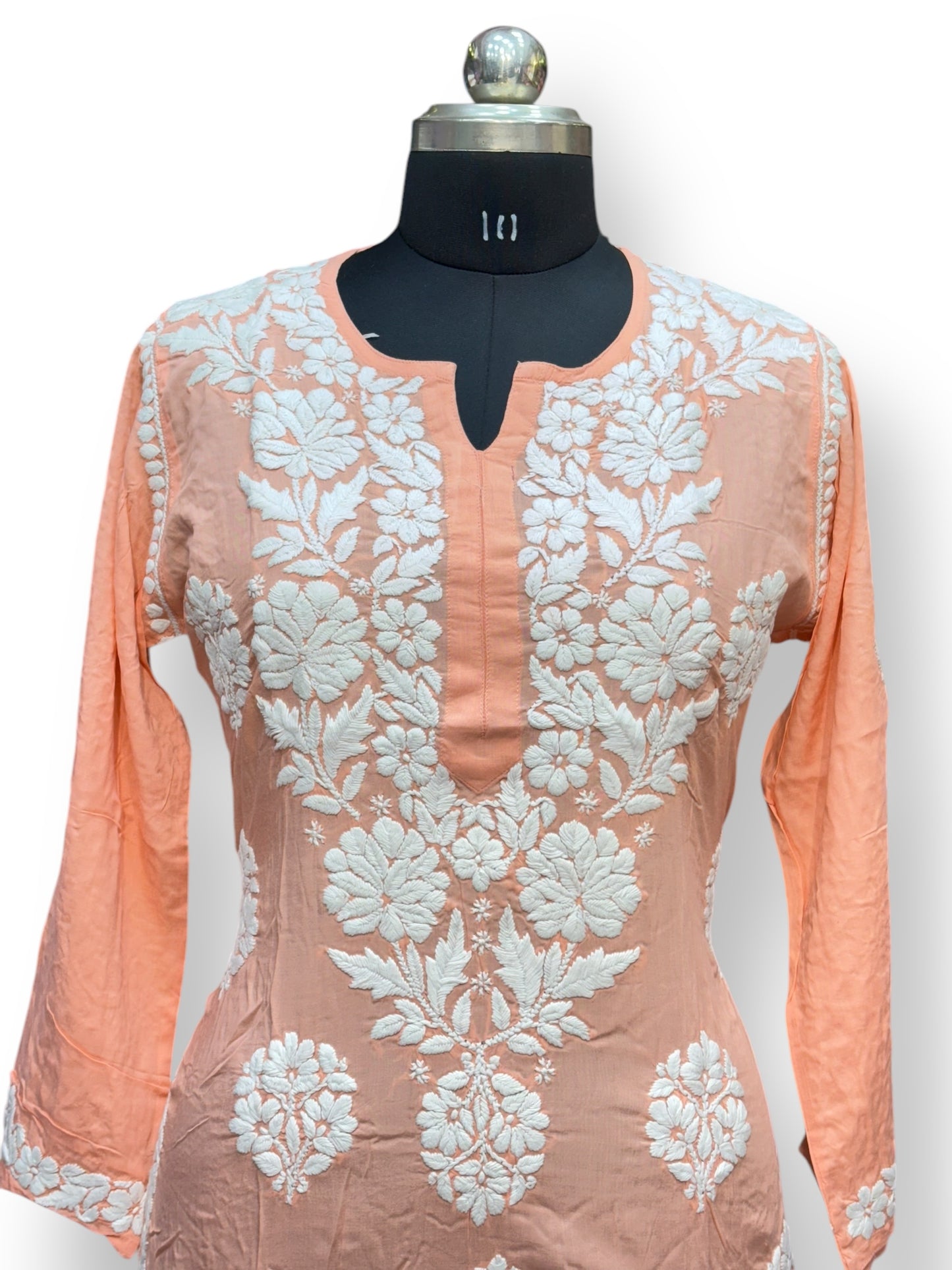 Premium Modal 40 Size Kurtis With 3D Embroidery