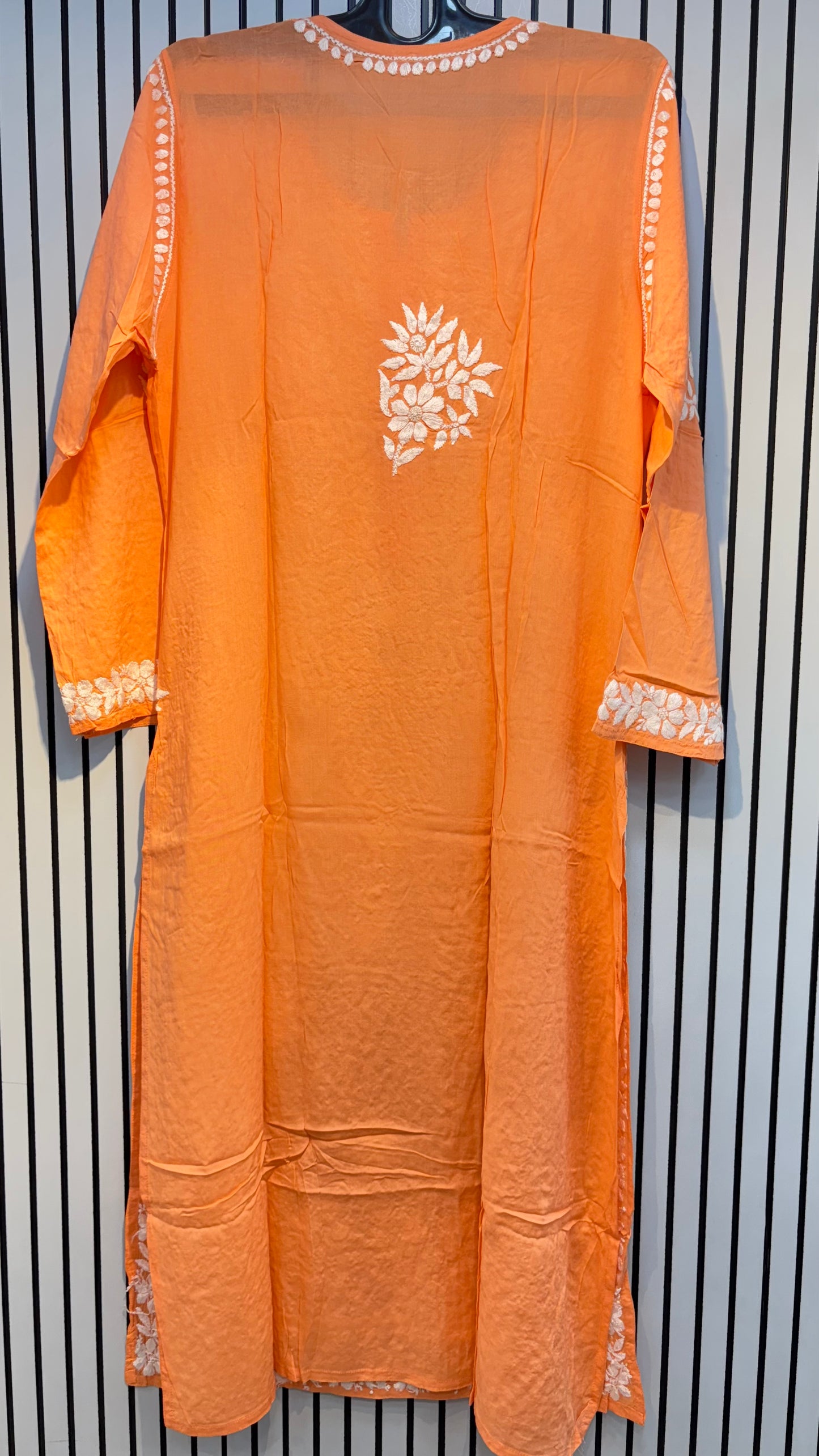 Pure Modal 42 Size Kurtis with Resham thread & 3d Embroidery🪡
