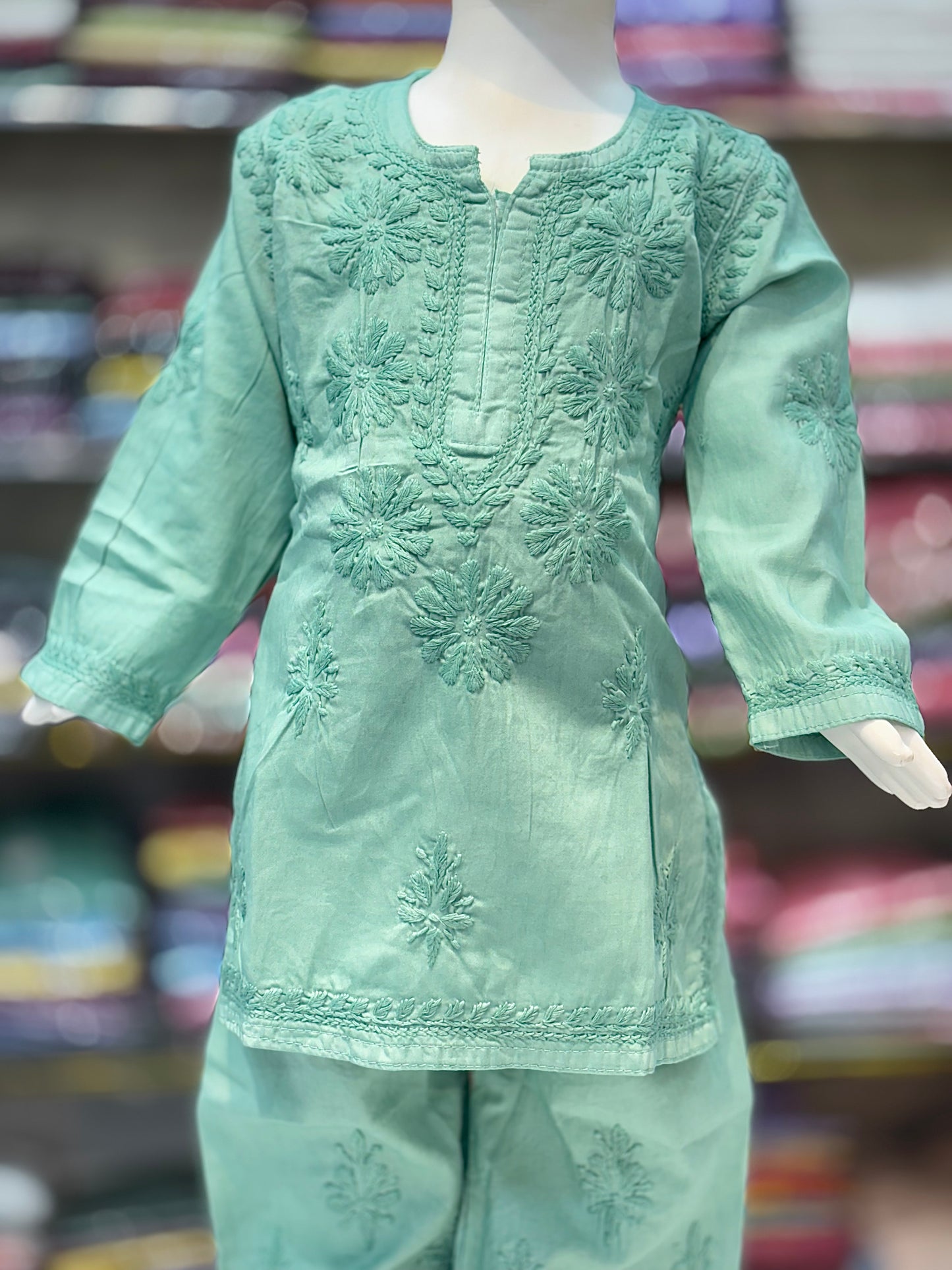 Breathable Cotton-Satin Cord Set: Perfect Blend of Tradition and Modern Comfort